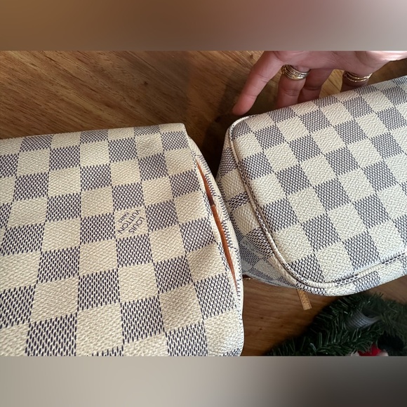 LOUIS VUITTON HANDBAG SPEEDY 25 WHITE DAMIER AZUR 🌟 AUTHENTIC 🌟 - Picture 16 of 16